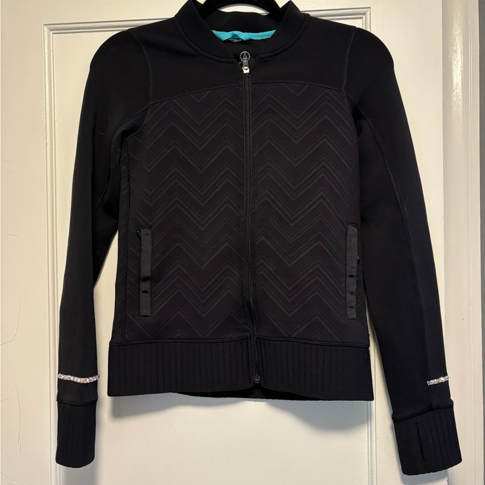 RARE Crystal Accent Ivivva Athletic Jacket